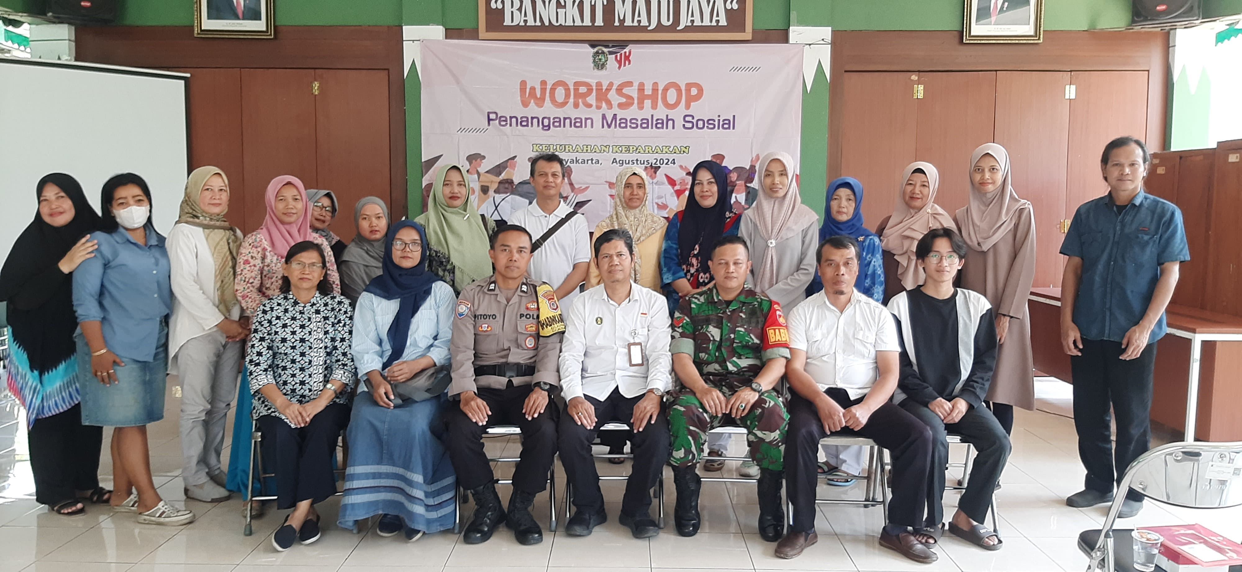 Kelurahan Keparakan adakan Workshop Penanganan Masalah Sosial