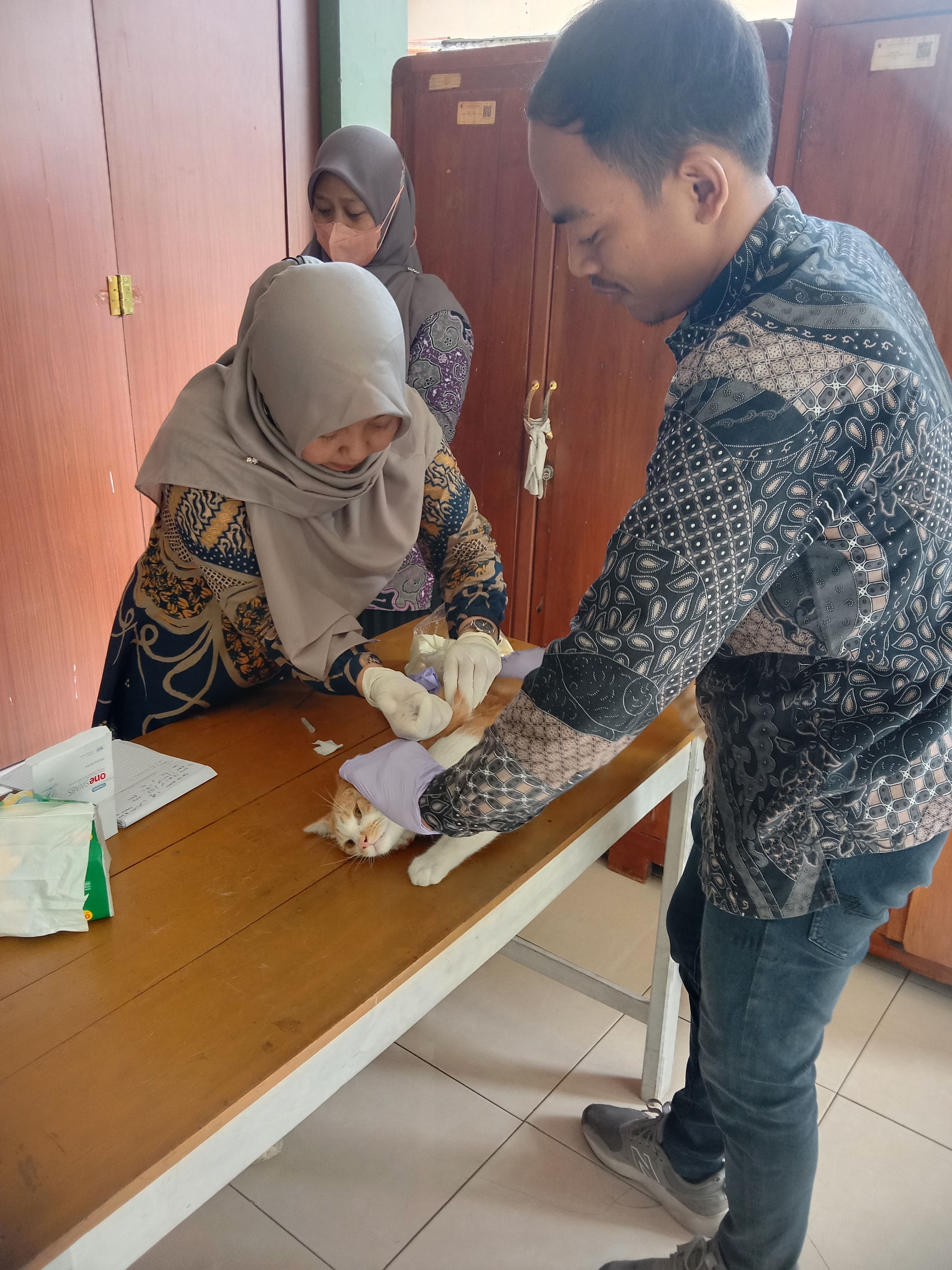 VAKSINASI RABIES DI KELURAHAN KEPARAKAN