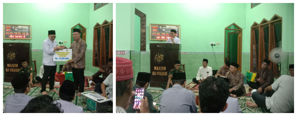 SAFARI TARAWEH WALIKOTA YOGYAKARTA DI MASJID AL FAJAR KEPARAKAN